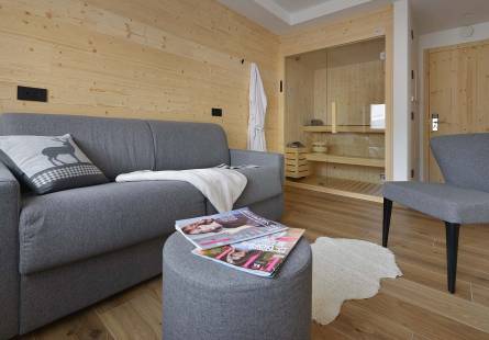 Alpine Suite mit finnischer Sauna